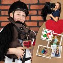 Hobby Horse Skippi A3 - Gniady- zabawka dla dziewczynki - konik na kiju