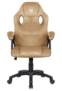 .Fotel obrotowy do biurka CARRERA M ALCANTARA BEIGE