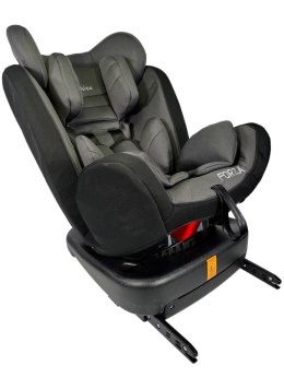 Fotelik samochodowy ISOFIX 360 FORZA BLACK 0-36 kg uniwersalny