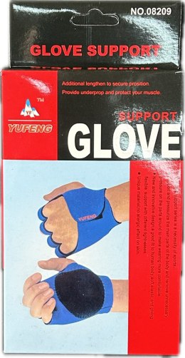 Opaska uciskowa na dłoń rękawice glove support 2 szt