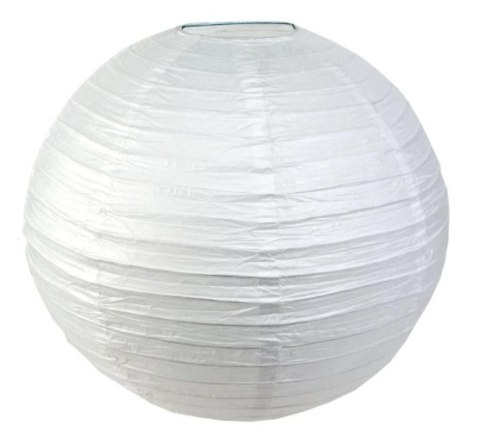 Abażur lampion papierowy biały XXL 50cm | TG29020