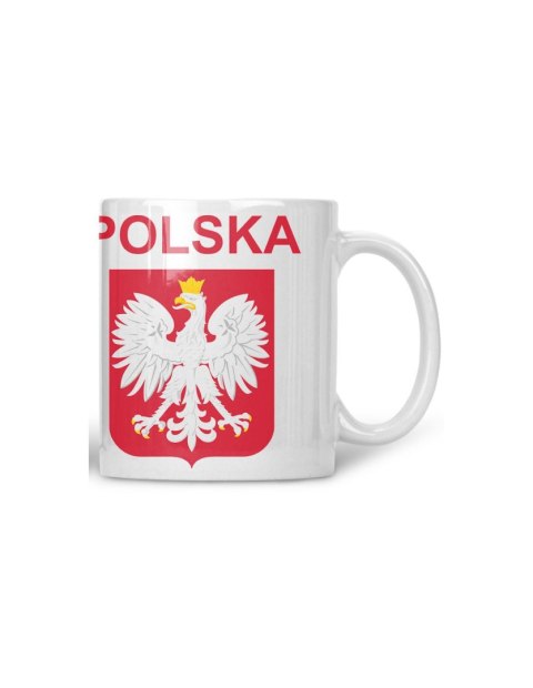 Kubek ceramiczny w kartoniku POLSKA 330ml