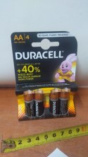 Bateria na blistrze 4szt. DURACELL | LR6