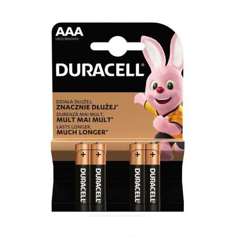 Baterie alkaliczne 4szt. DURACELL | LR03