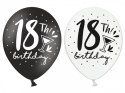 Balony 50szt. URODZINY 30cm ''18'' | SB14P-246-000