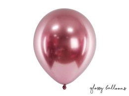 Balony Glossy w kolorze różowego złota 30 cm. 50 szt. | CHB1-019R-50