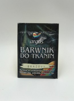 Barwnik do tkanin bez gotowania brązowy 15g