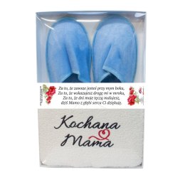 Zestaw kapcie+ręcznik ''Kochana Mama 