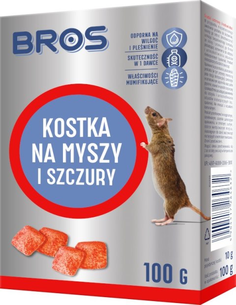 Kostka na myszy i szczury 250g