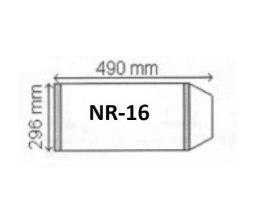 Okładka A4 regulowana 25szt. wys.296mm | 0288