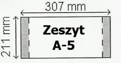 Okładka A5 50szt. wys. 211mm | 0707