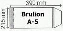 Okładka na zeszyt A5 regulowana 50szt wys.215mm 0264