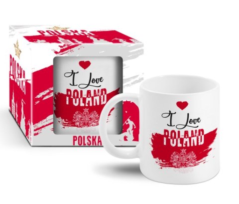 Kubek Boss 300ml Polska I love Poland