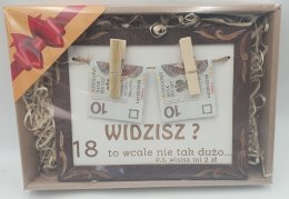 Urodzinowa ramka na pieniądze 