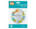 Balon foliowy Witaj w domu 18" | FG-OWWD