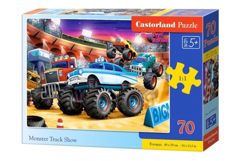 Puzzle 70 el. MONSTER TRUCK SHOW Castorland B-070077