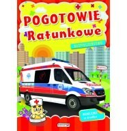 Książeczka Pogotowie Ratunkowe Bezpieczeństwo + naklejki