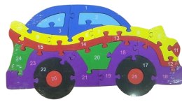 Puzzle drewniane samochód n ok 24 cm. (P642P2)