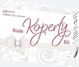 Koperty białe176x125mm 50szt. KB6_OGBI_523