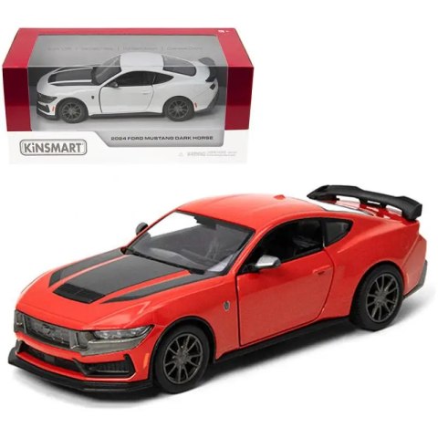 Auto metalowe KINSMART 2024 FORD MUSTANG DARK HORSE 1:38