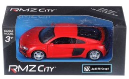 Auto metalowe RMZ AUDI R8 COUPE 2019 CZERWONY