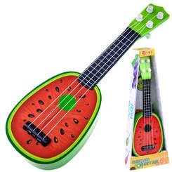 Gitara owocowa ukulele dla dzieci gitarka IN0033 ARBUZ