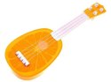 Gitara owocowa ukulele dla dzieci gitarka IN0033 POMARAŃCZA