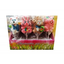 Lizak piankowy Wielkanoc CANDY EASTER 35g - 24 szt.