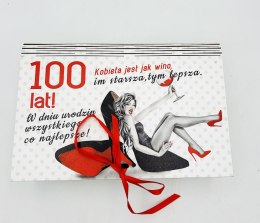 Kasetka duża dzielona KOLOR SZPILKA - na 100 lat 3307-SZ100