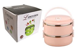 Lunch box podwójny obiadowy, menażka 1,4 l LSA-185